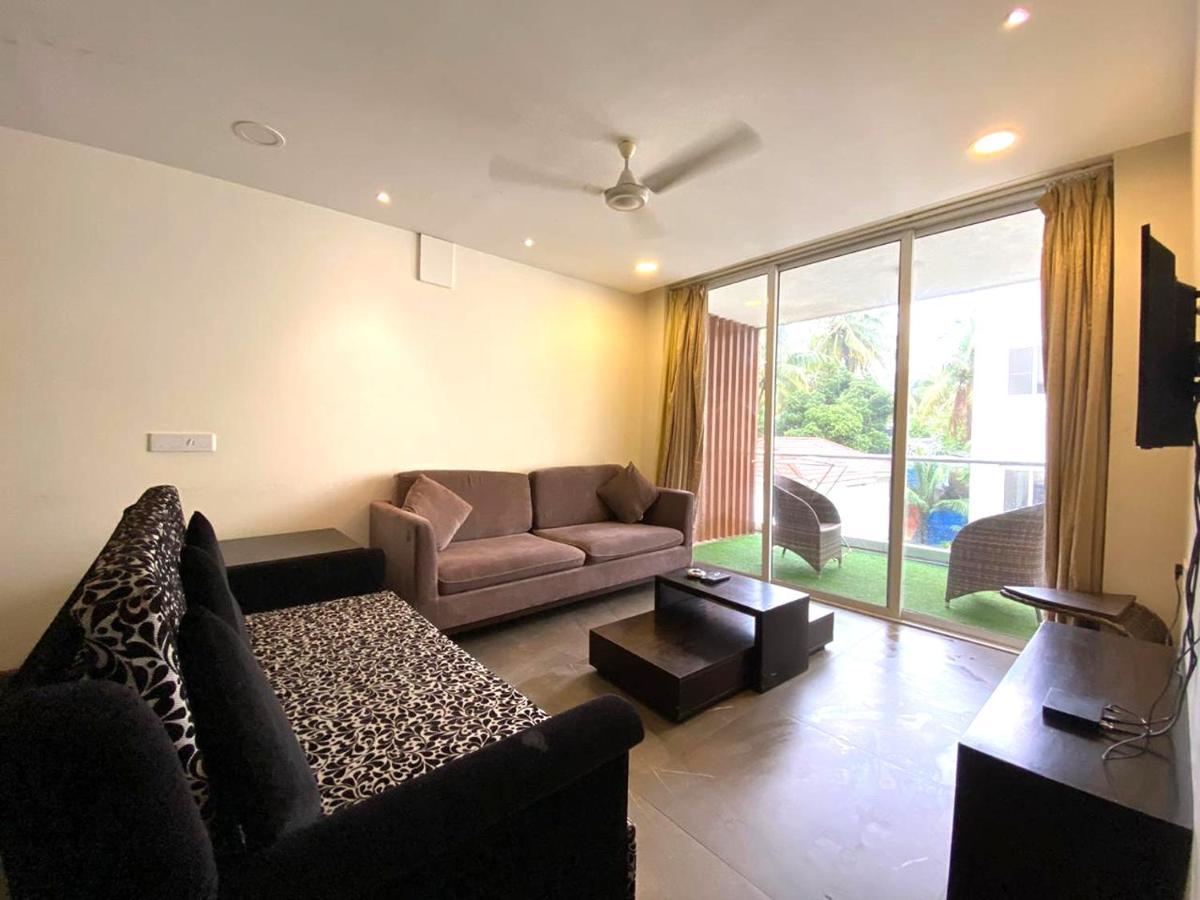 Ferienwohnung Aarju Luxurious Wave Calangute Exterior foto
