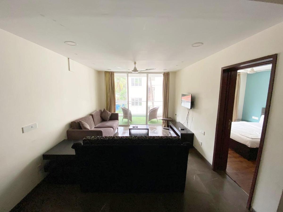 Ferienwohnung Aarju Luxurious Wave Calangute Exterior foto