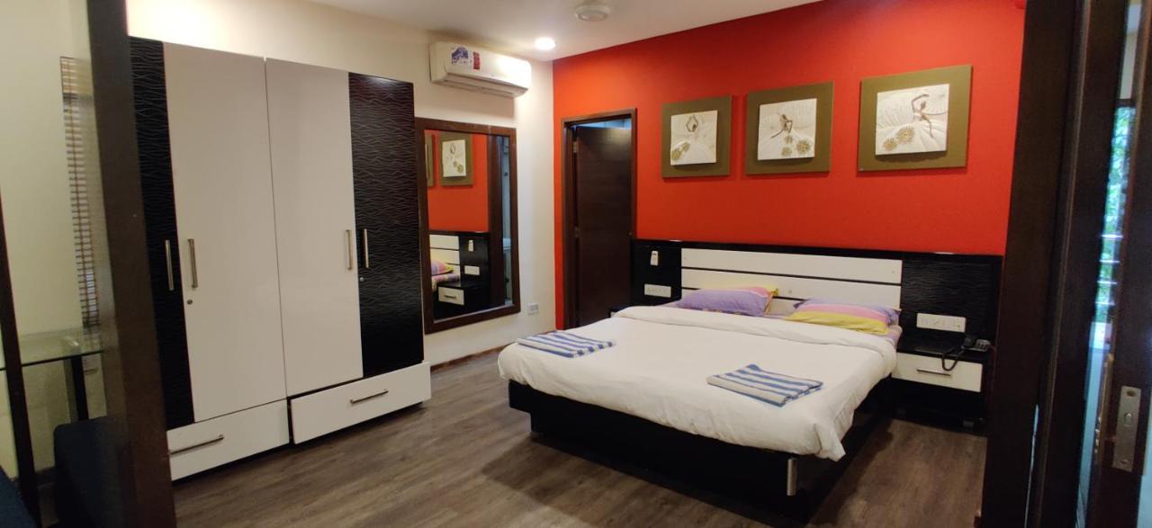 Ferienwohnung Aarju Luxurious Wave Calangute Exterior foto