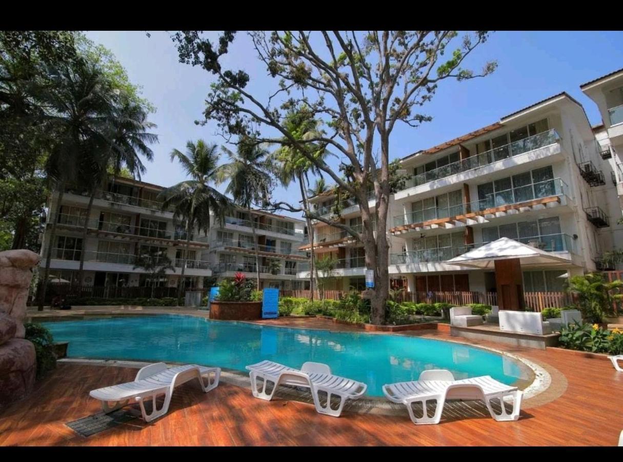 Ferienwohnung Aarju Luxurious Wave Calangute Exterior foto
