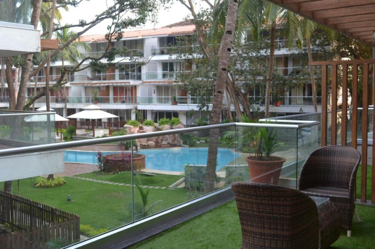 Ferienwohnung Aarju Luxurious Wave Calangute Exterior foto